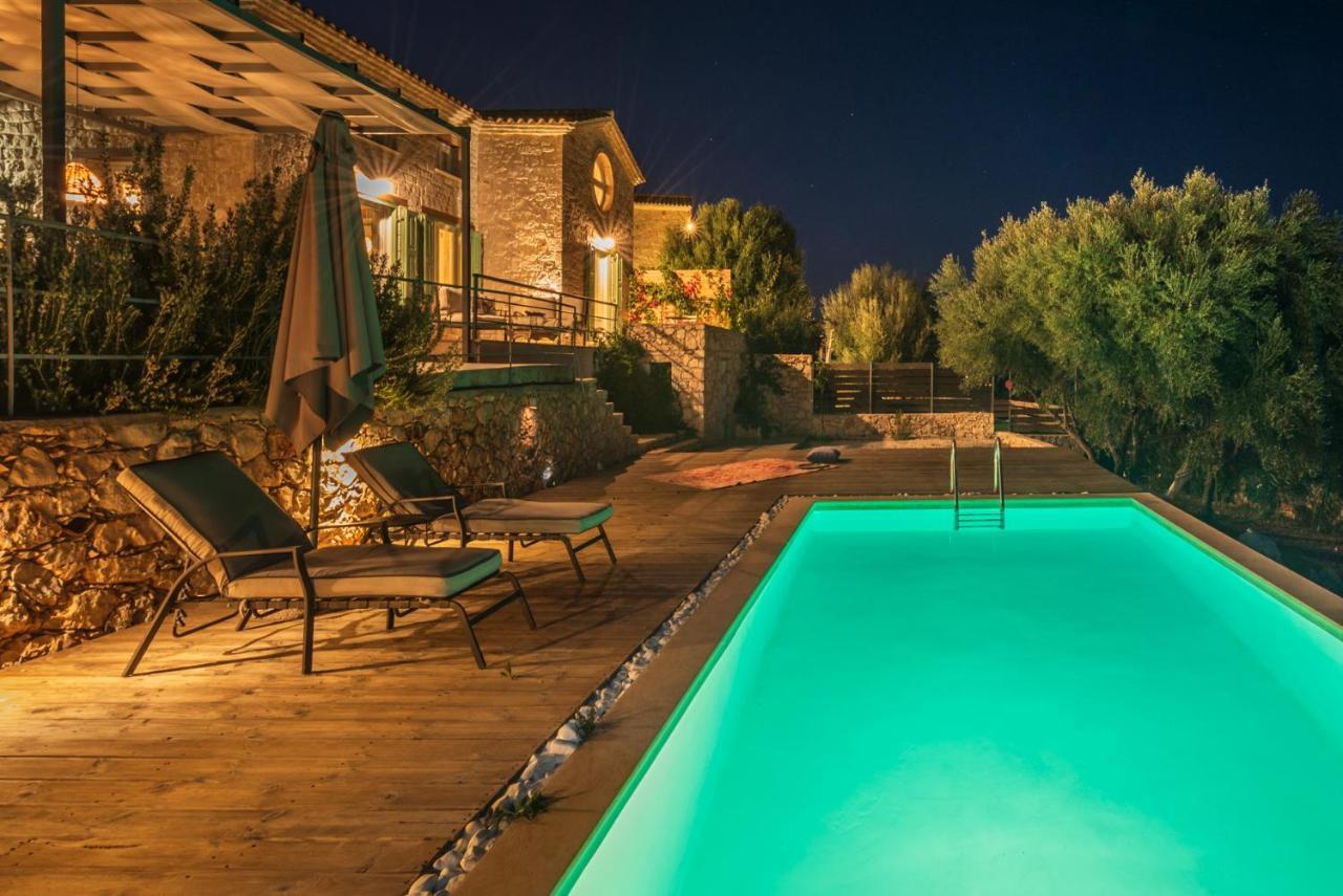 Yiameli Villas With Private Pool Skinária Exteriér fotografie