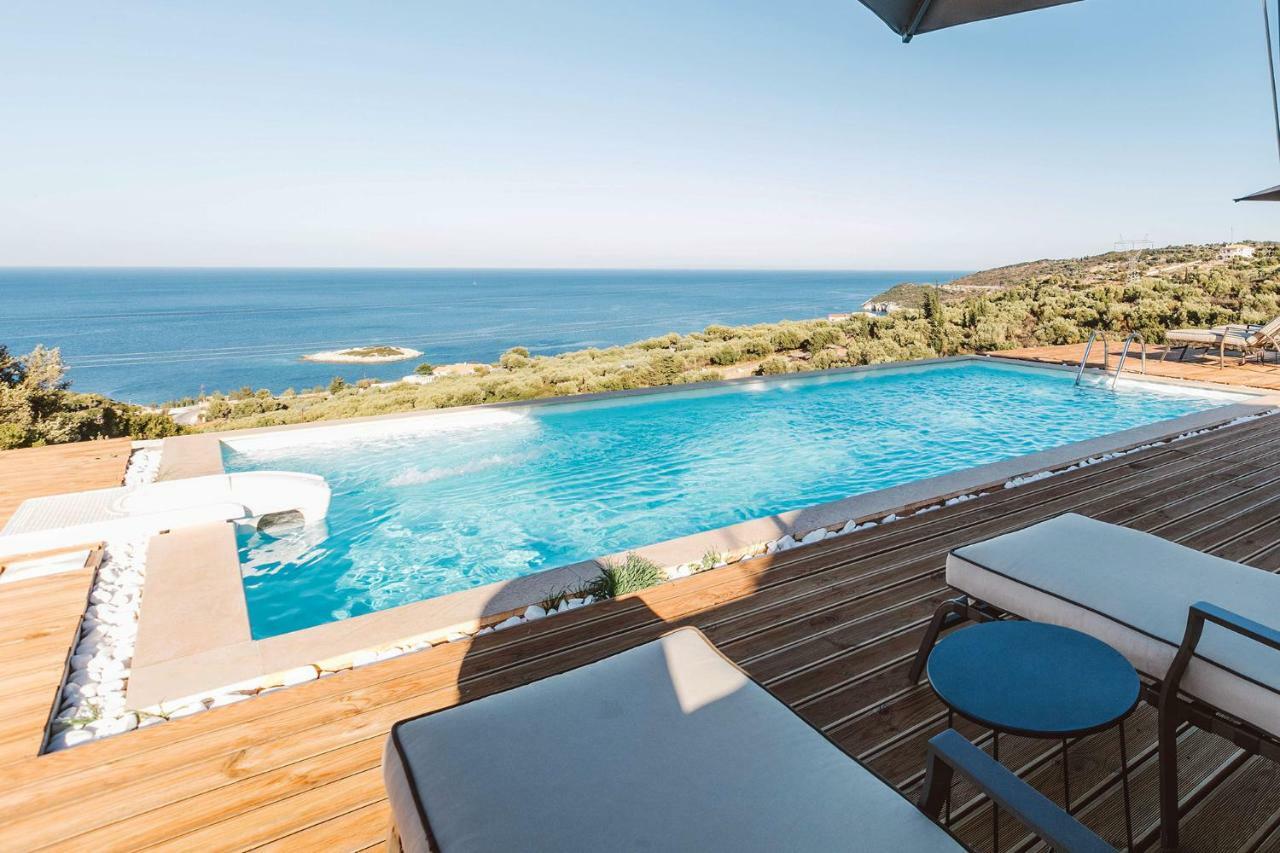 Yiameli Villas With Private Pool Skinária Exteriér fotografie
